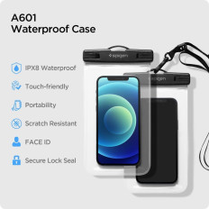 Vodotesno do 25m zaščitni primer za vaš telefon za 8 "- 2PCS set