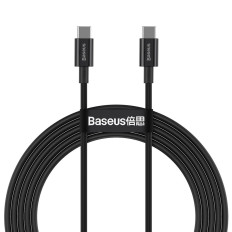 Cabo Superior USB-C de cabo - USB-C Carregamento rápido 100W 5A 2M - Preto