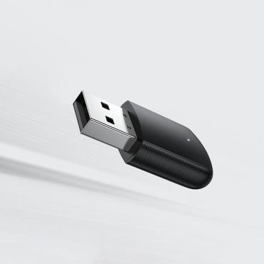Externt USB-nätverkskort - WiFi 2.4GHz / 5GHz 11AC AC650 - Svart