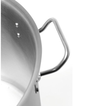 Pentola media con coperchio Bilancio linea 9 L 250x180 - Hendi 832820