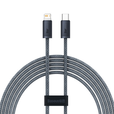 Καλώδιο καλωδίου για το iPhone USB-C - Αλεξίπτωτο Ισχύς 20W 2M - Γκρι
