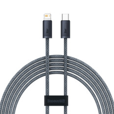 Cable de cable para iPhone USB-C - Lightning Power Entrega 20W 2M - Gray