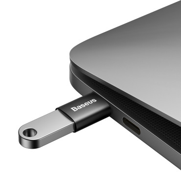 Adaptera adaptera atjautības sērija no USB-C uz USB-A 3.2 GEN 1 - melns