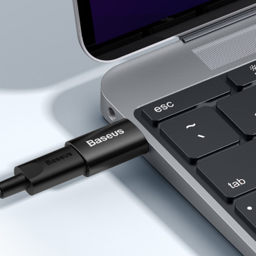 Adaptera adaptera atjautības sērija no USB 3.1 OTG uz USB-C - melns