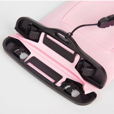 Vattentät väska för telefonväska med armband PVC - Orange