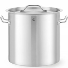 Garnek Budget Line z pokrywką 17 l 280x280 - Hendi 832882