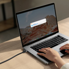 Stan kabelska ploča RJ45 Brzina šest 1000mbps 2m - crno