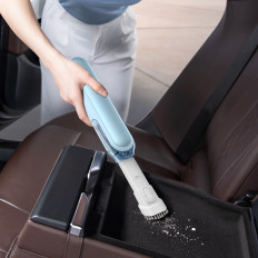 Mini belaidis automobilis dulkių siurblys Baseus A1 30W - mėlyna