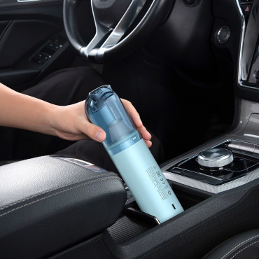 Mini brezžični sesalnik avtomobilov Baseus A1 30W - modra