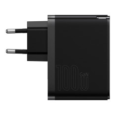 Chargeur réseau universel de 100W USB-C / USB Fast Universal GAN5 PRO - Noir