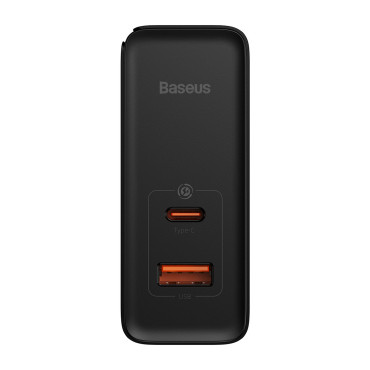 Snelle Universal Gan5 Pro USB-C / USB 100W Netwerklader - Zwart