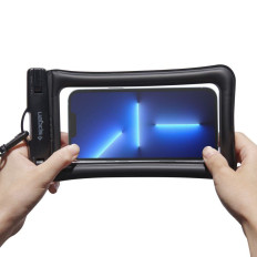 Waterproof up to 30m Protective case for your phone for 8 '' + Leash - black