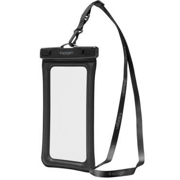 Waterproof up to 30m Protective case for your phone for 8 '' + Leash - black