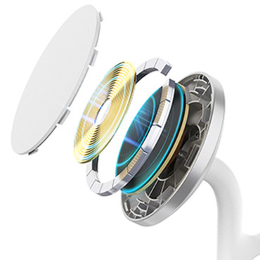 Laadija laadimisjaam Apple T585-F 3in1 iPhone 12/13 AirPODS Pro Watch - White