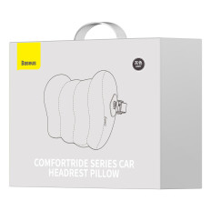 Almofada para carro de carro no encosto de cabeça sob o comfortride - cinza