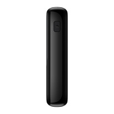 PowerBank 10000mAh USB USB-C iPhone Lightning + USB-C Cable - Black
