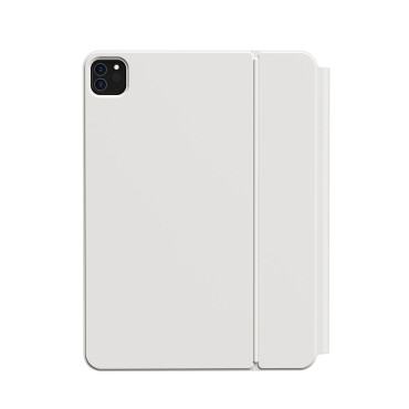 Tangentbord och pekplatta för iPad Pro 12.9 '' + Magnetic Case Brilliance - White