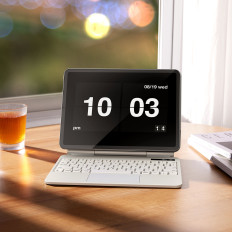 Klávesnica a TouchPad pre iPad Pro 12.9 '' + Magnetický puzdro Brilliance - Biela