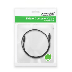 SATA fladt kabelkabel 1.0-3.0 op til 5 GB / s 0.5m - Sort