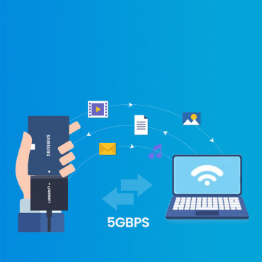 Kabelski adapter za HDD i SSD SATA 2.5 '' / 3.5 '' USB 3,0 do 12TB - Crna