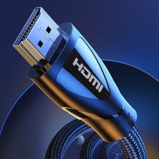 Mangueira flexível a cabo em HDMI 8K 60Hz 2M - Preto