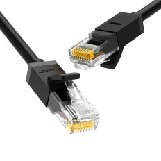 Patchcord Lan Ethernet U / UTP CAT netværkskabel. 6 1000mb / s 8m - Sort