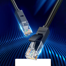 Patchcord LAN Ethernet U / UTP CAT Síťový kabel. 6 1000MB / s 8m - černá