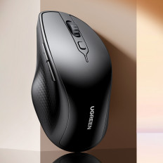 Silent Ergonomic Wireless Computer Mouse 2x AA - Negro