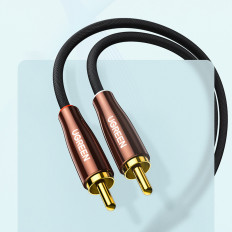 Garso vario kabelio kabelis 3.5mm Mini Jack - 2x RCA 2m