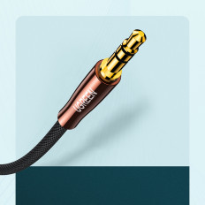 Garso vario kabelio kabelis 3.5mm Mini Jack - 2x RCA 2m