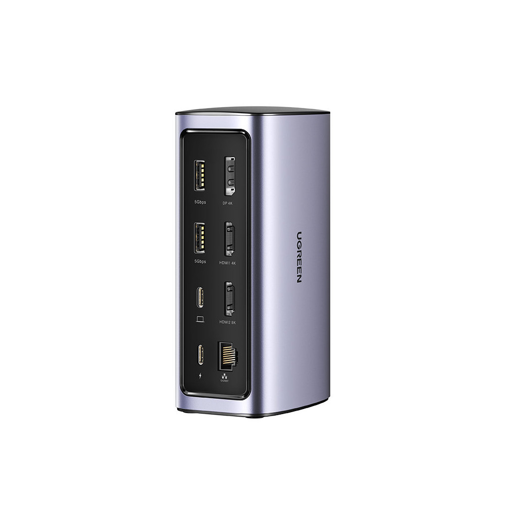 12W1 Multifunkcionalni adapter za vzpostavitev pristanišča Ugreen CM555 - Siva