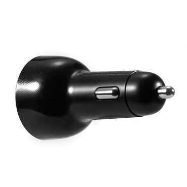 Carregador de carro para 3 portas USB mais leves e 2x USB-C 70W - Preto