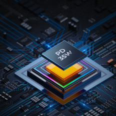 Autó töltő a könnyebb 3 USB-port és 2x USB-C 70W - Black