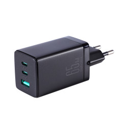 Snabb Aperticate Charger USB 2x USB-C + USB-C-kabel 1.2m - svart