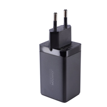 Snabb Aperticate Charger USB 2x USB-C + USB-C-kabel 1.2m - svart