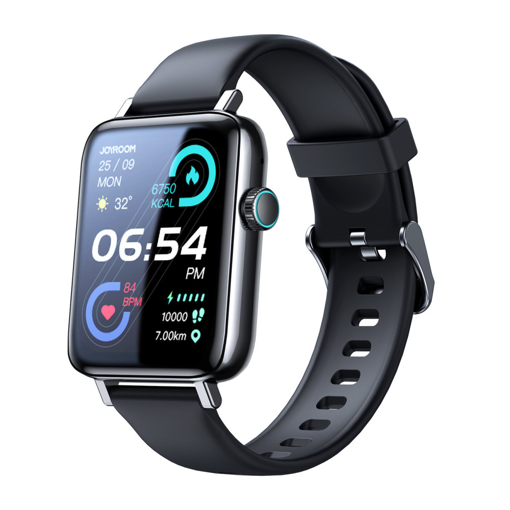 SmartWatch JR-FT5 Fit-Life-serien med anslutningsfunktion - Svart