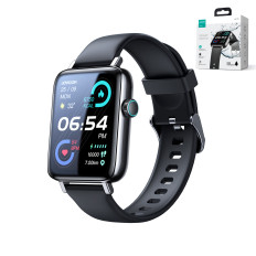 SmartWatch JR-Ft5 Fit-Life Series s funkcí přijímání připojení - černá