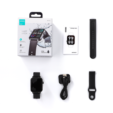 SmartWatch JR-FT5 Fit-Life-serien med anslutningsfunktion - Svart