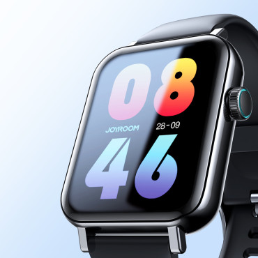 SmartWatch JR-FT5 Fit-Life-serien med anslutningsfunktion - Svart
