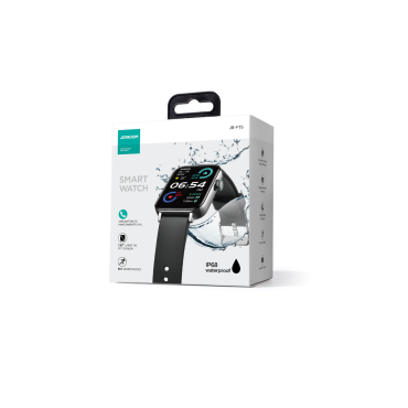 SmartWatch JR-FT5 Fit-Life-serien med anslutningsfunktion - Svart