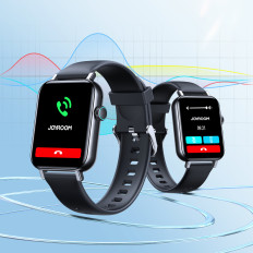 SmartWatch JR-FT5 Fit-Life-serien med anslutningsfunktion - Svart