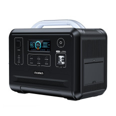 Φορητό τουριστικό PowerBank LifePO4 960WH 1200W - Μαύρο