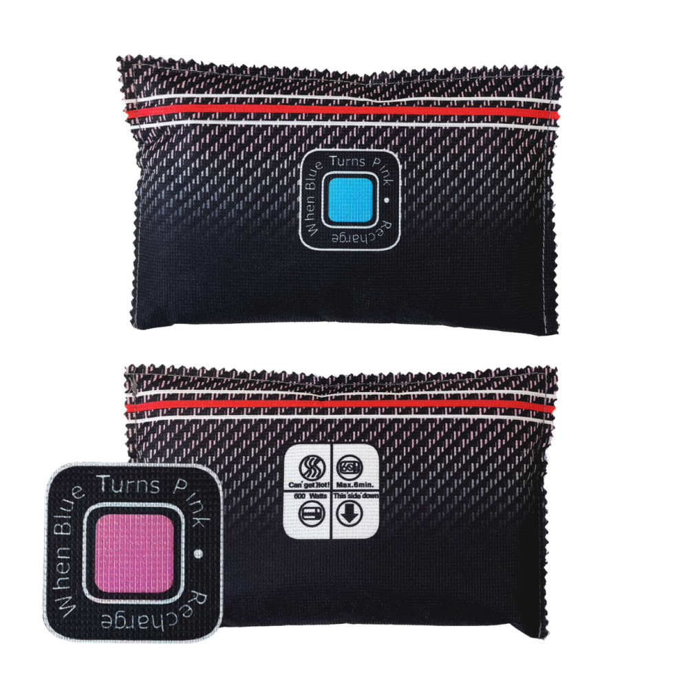 Humedad y olores para auto renovable. 300 gramos