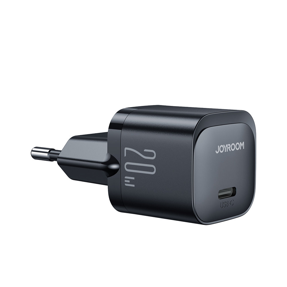 Mini-oplader voor USB-C Telefoon 20W PD JR-TCF02 - Zwart