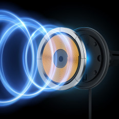 Induksjonslaster for bilen på Air Magsafe 15W USB-C 25W - Svart