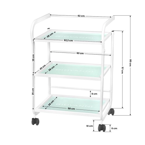Table cosmétique type 1013 Giovanni
