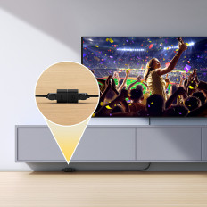 Couplage Connecteur de câble Ethernet LAN RJ-45 Airjoy Black