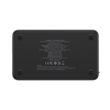 3IN1 Löpbil Hoppstart 1200A + Powerbank 7200MAH + LED ficklampa - svart