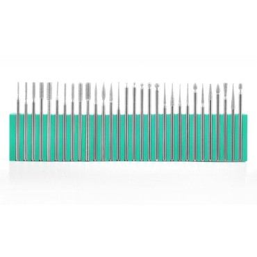 Conjunto de cortadores dbd-f 30 peças — conjunto mostrado