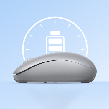 Mouse sem fio USB 2.4GHz sem fio Ugreen Mu105 - cinza